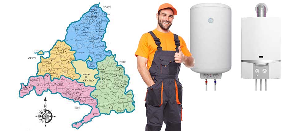 Servicio de Reparación de Calentadores en Todas las Localidades de Madrid