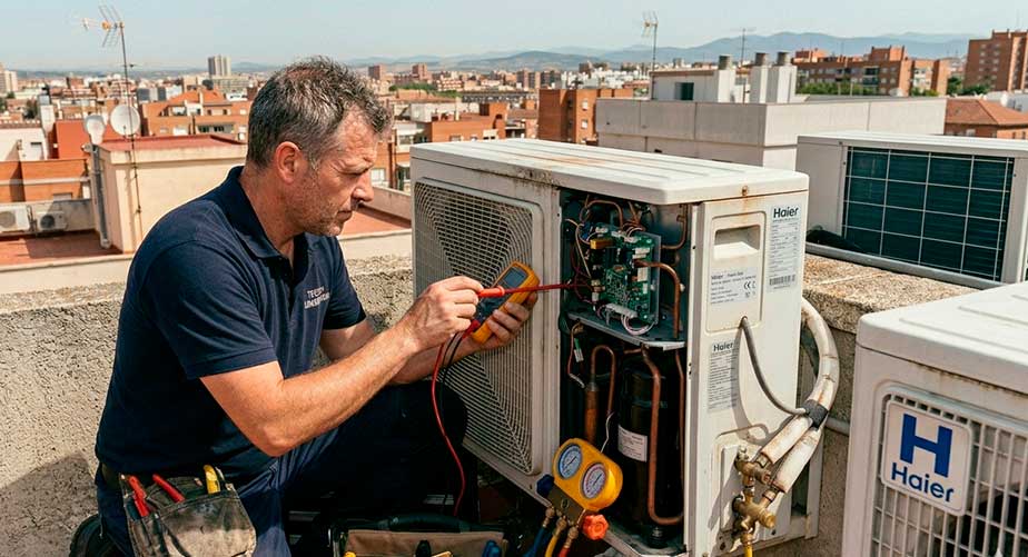 Técnico de aire acondicionado Haier Técnico de aire acondicionado Haier