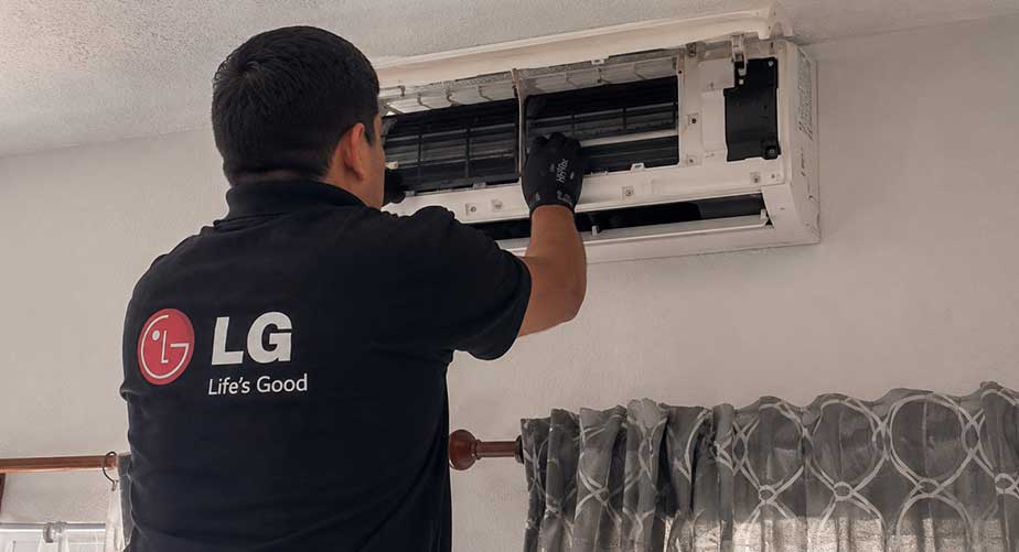 técnico de aire acondicionado LG en Madrid