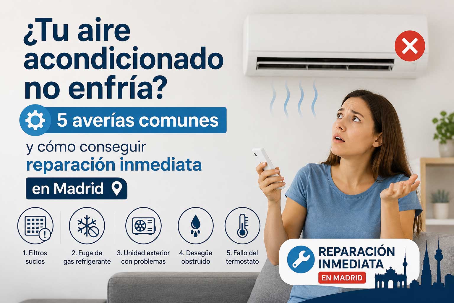 ¿Tu aire no enfría? ¿Tu aire no enfría?